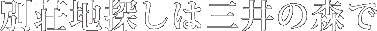 �ʑ��n�T���͎O��̐X��