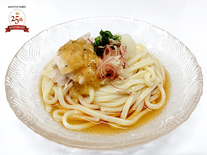 豚しゃぶおろし冷やしうどん