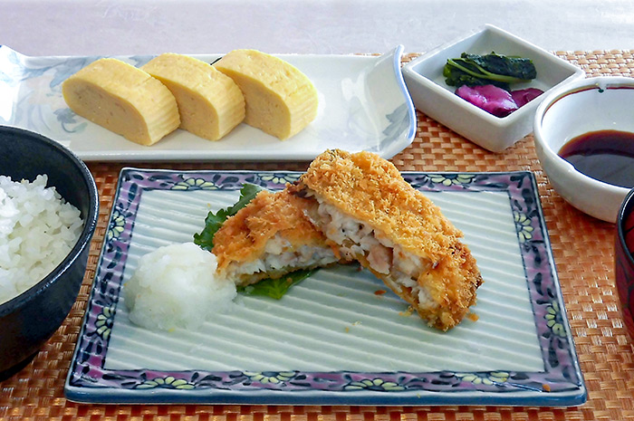 自家製だし巻きとお魚御膳