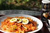 「昔ながらのナポリタン」(850円)。ケチャップと野菜の甘みがなつかしさい。