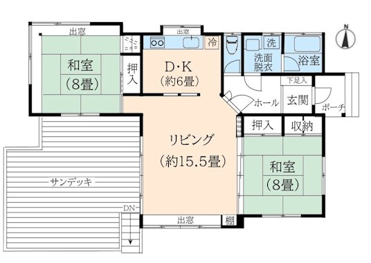 間取図 