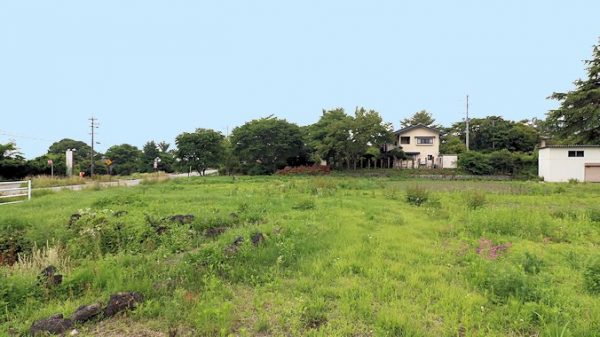 追分　土地