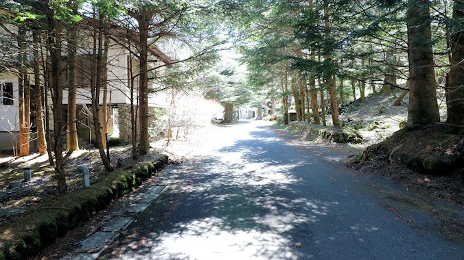 前面道路