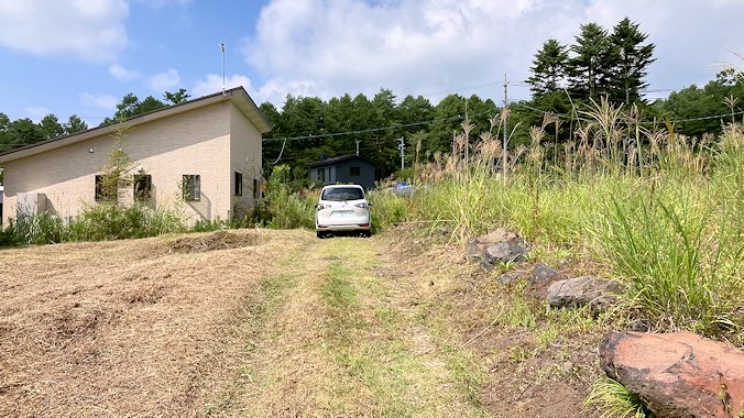 前面道路