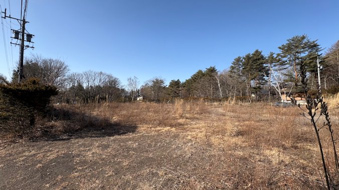 北西方向より撮影