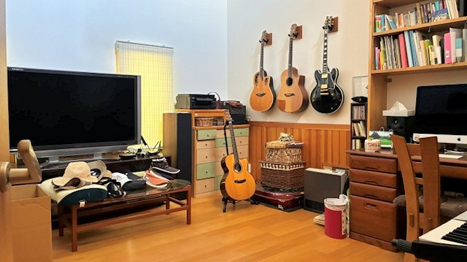 ミュージックルーム（現在の写真）