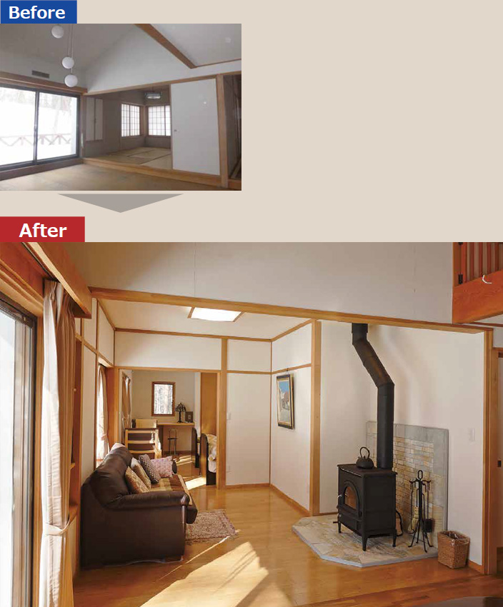 増築 目的でみる 事例を見る 三井の森 別荘リフォーム